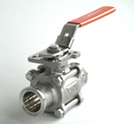 3-pc sanitary ball valve, 302S