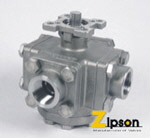3-way, 4 way high pressure ball valve, 3600 psi, 513T