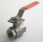 2-pc ball valves, ISO direct mount, 201D