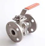 2-pc flanged ball valves, ISO direct mount, 207S