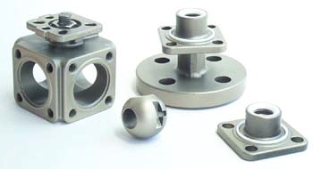 3-way valve with PTFE coating