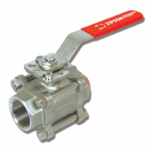 302F, 3-pc ball valve, direct mount