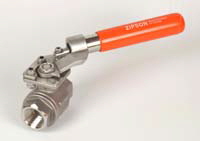 valve with spring return handle, SH01