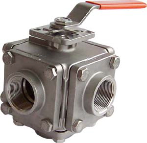 bottom entry ball valve, 3-way, 4-way, 5-way