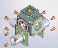 505T, inline repairable design, multi-way valves