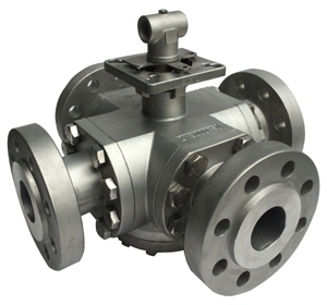 513F, 3-way, high pressure valve, ANSI600, 900