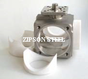 valve with cavity filler