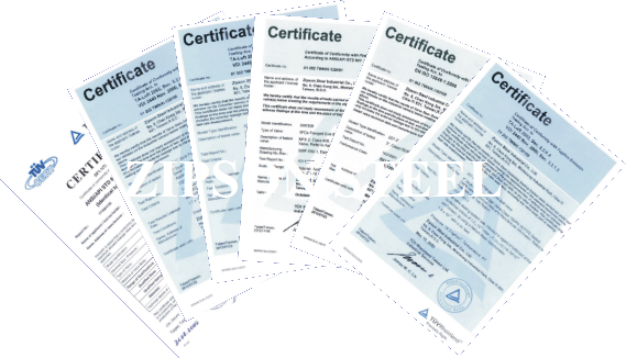 Zipson certificate