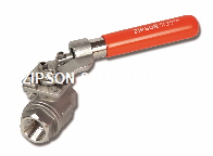 ball valves with spring handle (dead-man handle)